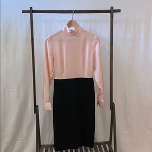 Ted Baker London Classy Dress in Pink and Black